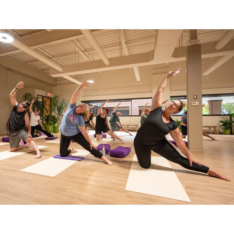 Tapetes, bolsters e acessórios de yoga