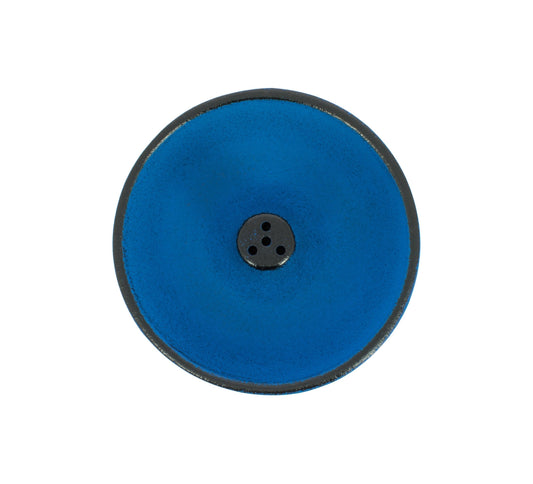 Incensário Japonês Fonte em ferro fundido - Azul