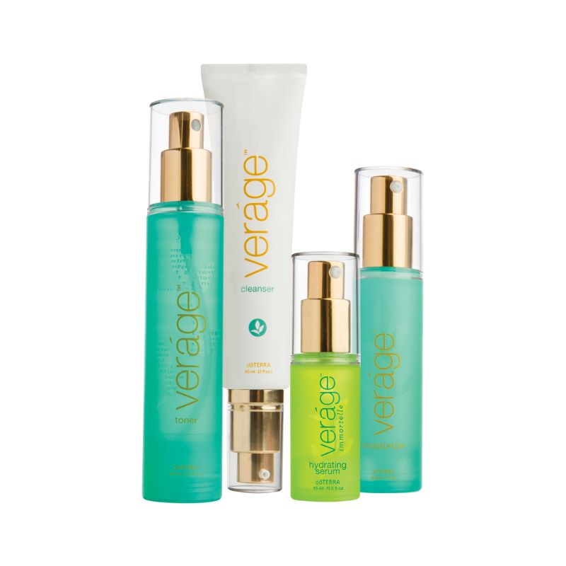 Kit de cuidado da pele madura Veráge doTERRA