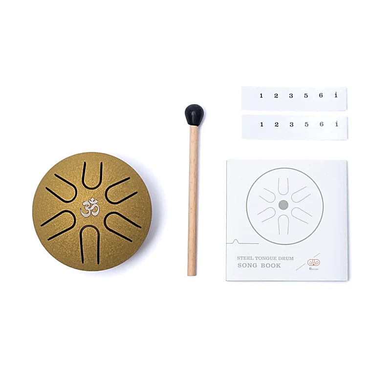 Tambor de lingueta Hluru com 6 notas - Lá maior