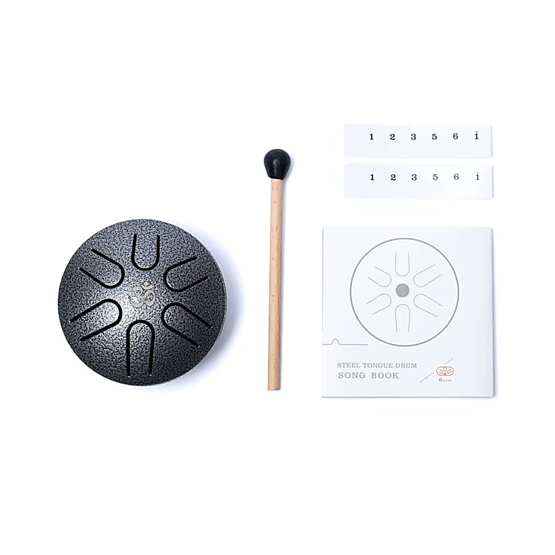 Tambor de lingueta Hluru com 6 notas - Lá menor