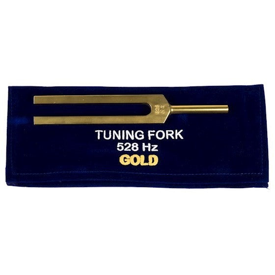 Diapasão para recuperação do ADN 528 Hz - Dourado