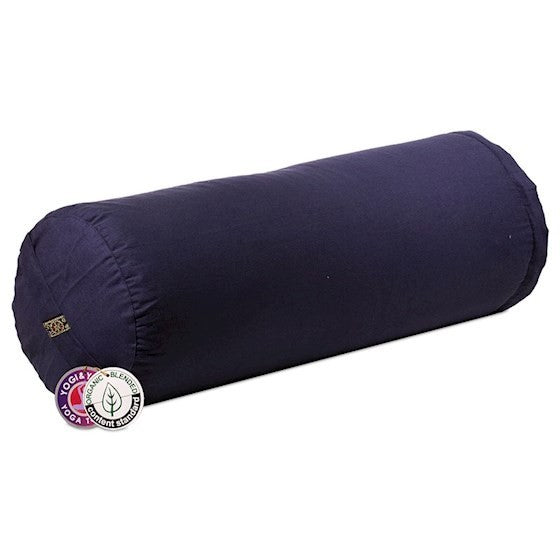 Bolster cilíndrico para yoga - Azul