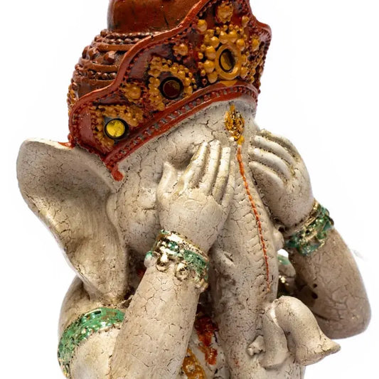 Estátua de Ganesha Não ver o Mal