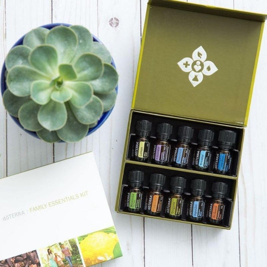 Kit de óleos essenciais para Familía doTERRA