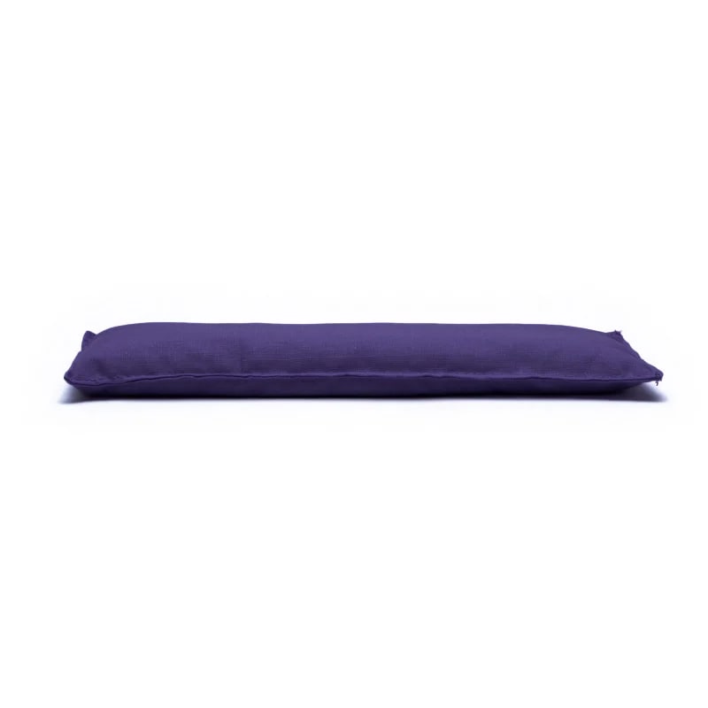 Almofada de olhos com lavanda e semente de linho - Roxa