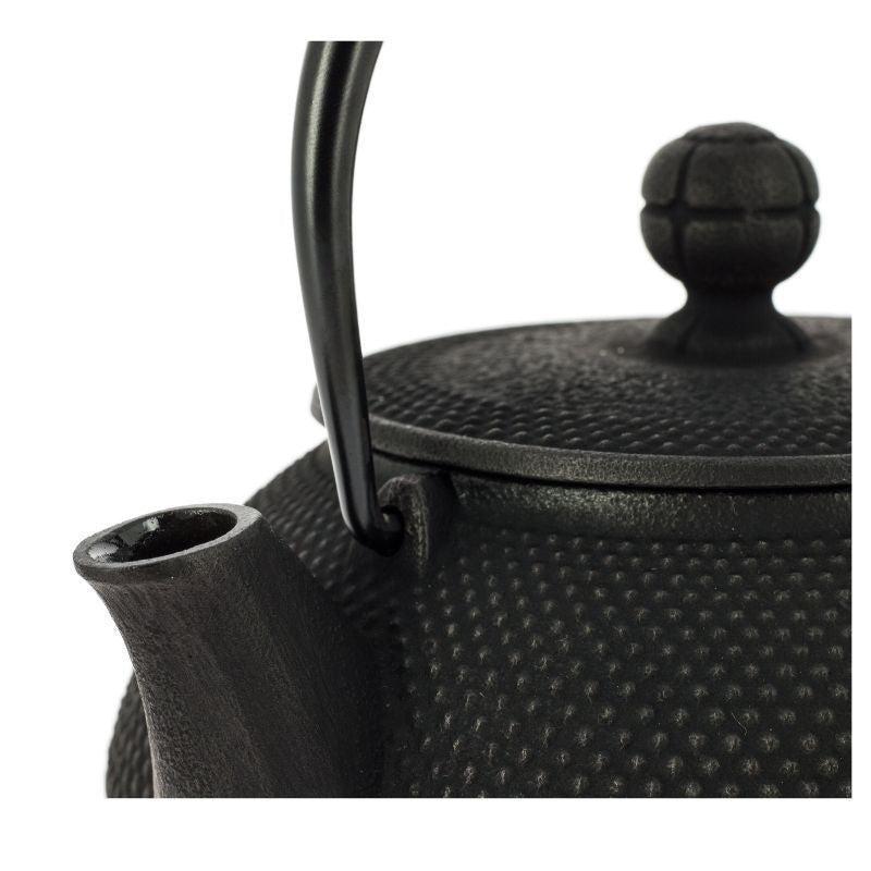 Chaleira Japonesa de ferro fundido Iwachu Arare preta - 900 ml
