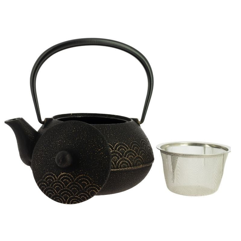 Chaleira Japonesa de ferro fundido Iwachu Seigaiha