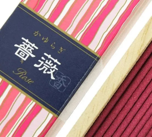 Incenso japonês Kayuragi - Rosas