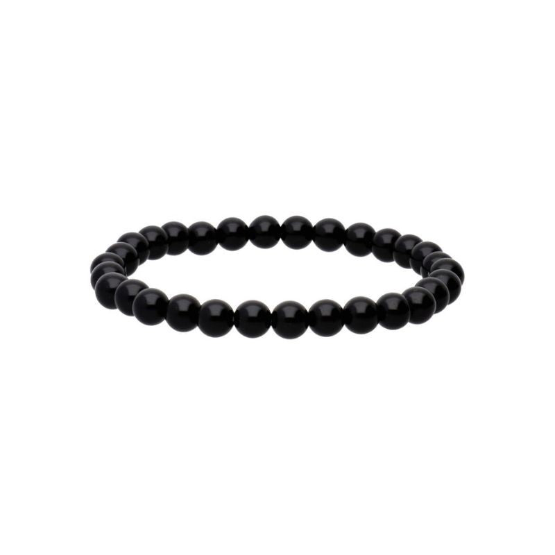 Pulseira de Obsidiana Negra