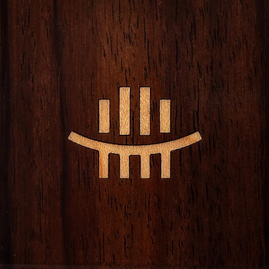 Kalimba Hluru com 21 notas - Dó maior