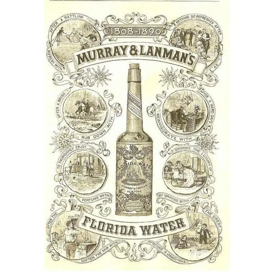 Água Florida Murray & Lanman - Etiqueta Dourada - 270 ml