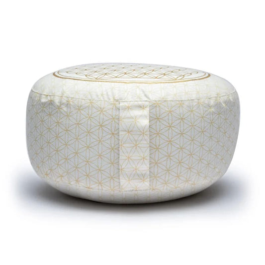 Zafu decorado - Flor da vida