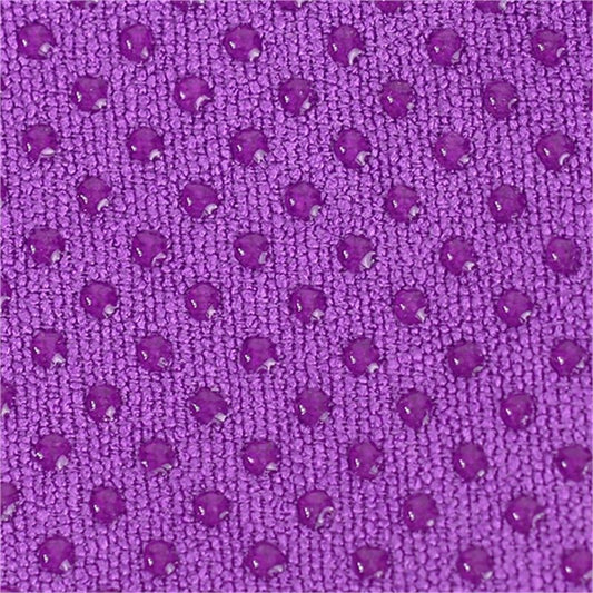 Toalha de yoga antiderrapante - Roxa