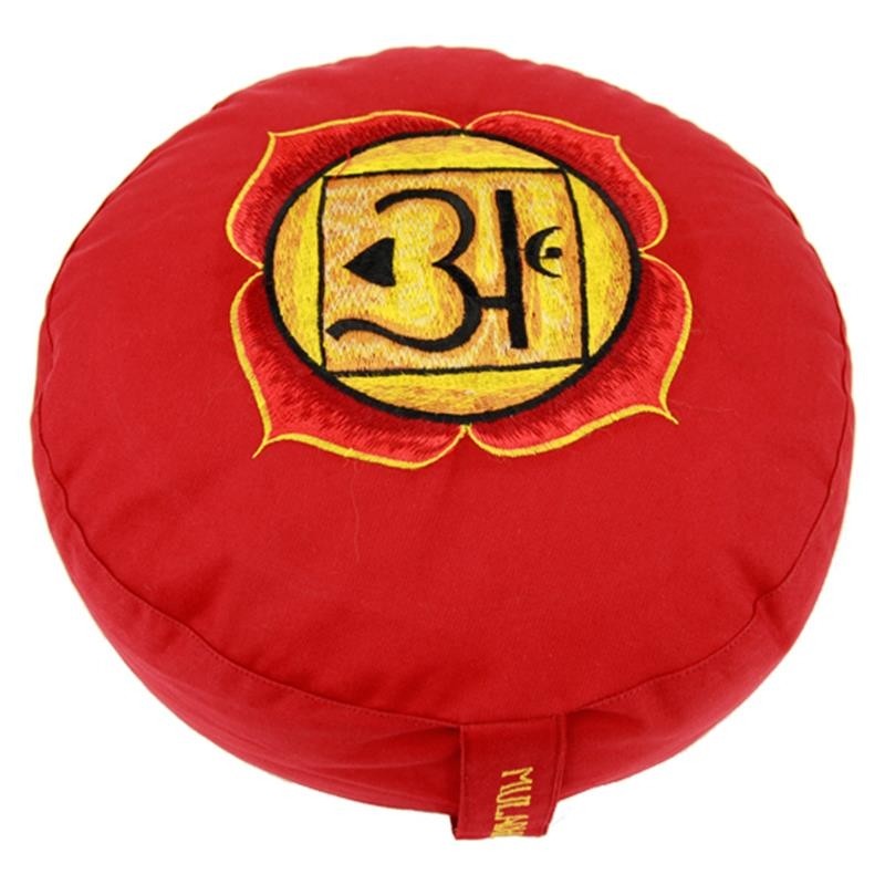 Kit de zafus bordados - 7 chakras