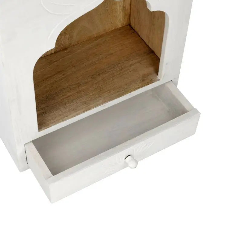 Altar madera de mango whitewash