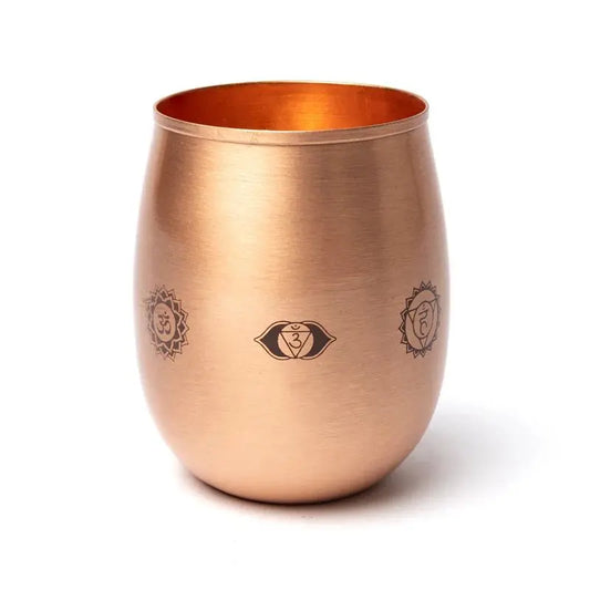 Copo de Cobre 350 ml - 7 chakras