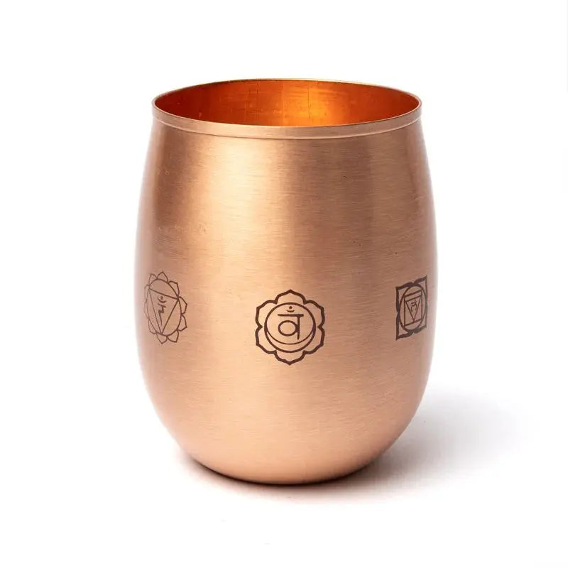 Copo de Cobre 350 ml - 7 chakras