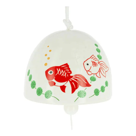 Furin Sino de Cerâmica Rankaku - Peixe Dourado