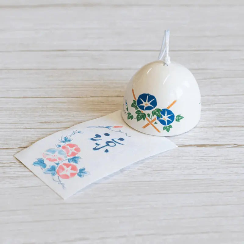 Furin Sino de Cerâmica Rankaku - Glória da Manhã