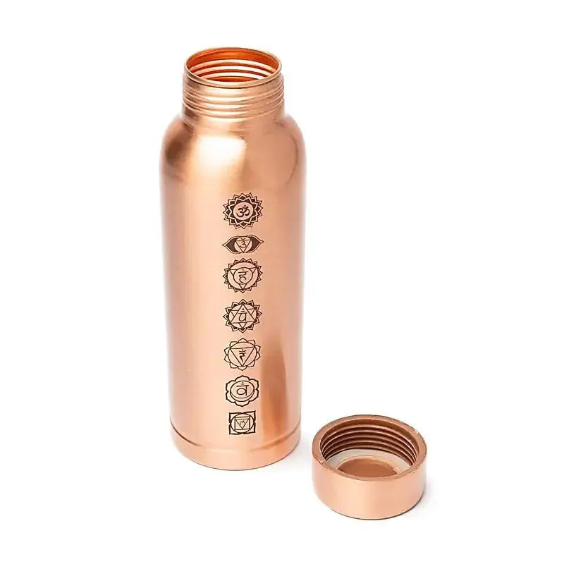 Garrafa de água em Cobre 500 ml - 7 Chakras