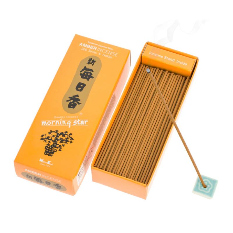 Incenso Japonês de Âmbar 200 varetas