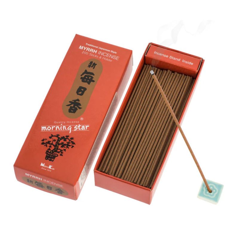 Incenso Japonês de Mirra 200 varetas