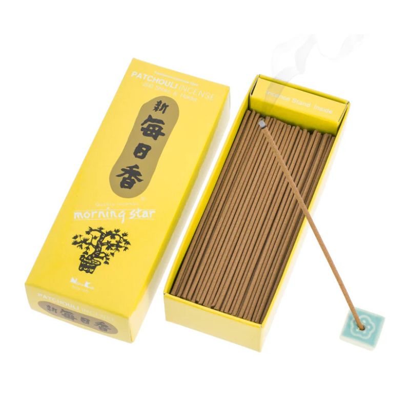 Incenso Japonês de Patchouli 200 varetas