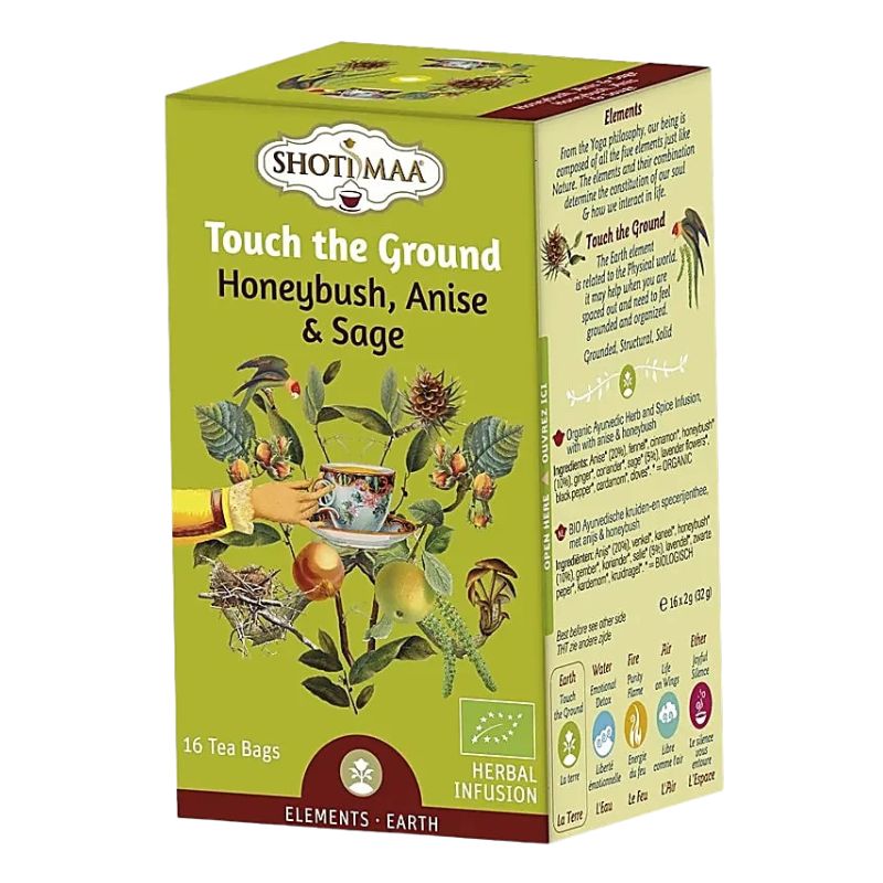 Infusão ayurvédica orgânica Shoti Maa - Touch the Ground