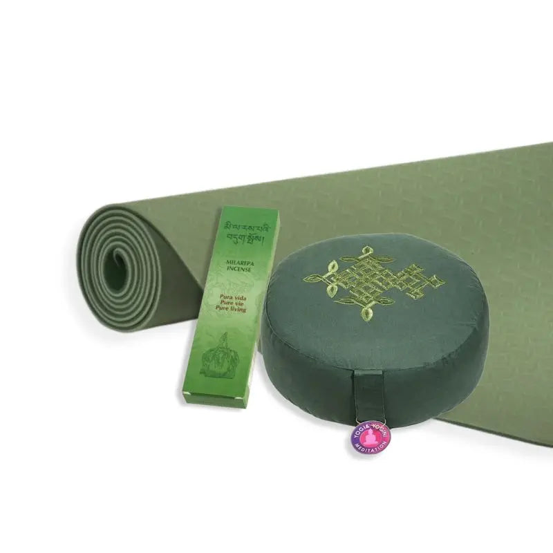 Kit Aura Yogi - verde - Casa Lotus