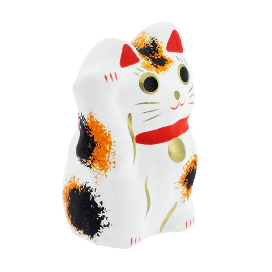 Maneki Neko - Tricolor (Calico) - Boa Sorte