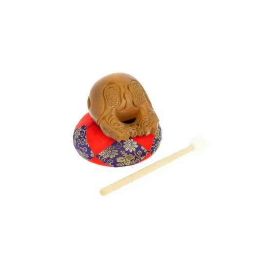Mokugyo em Madeira - 10,5 cm