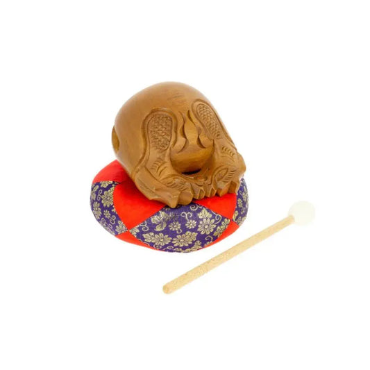 Mokugyo em Madeira - 15 cm