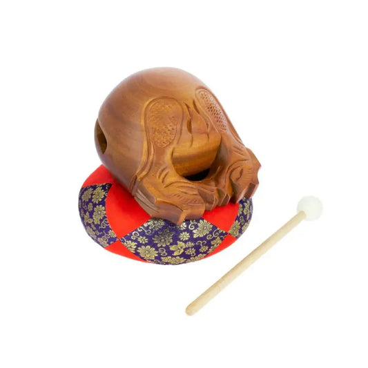 Mokugyo em Madeira - 21 cm