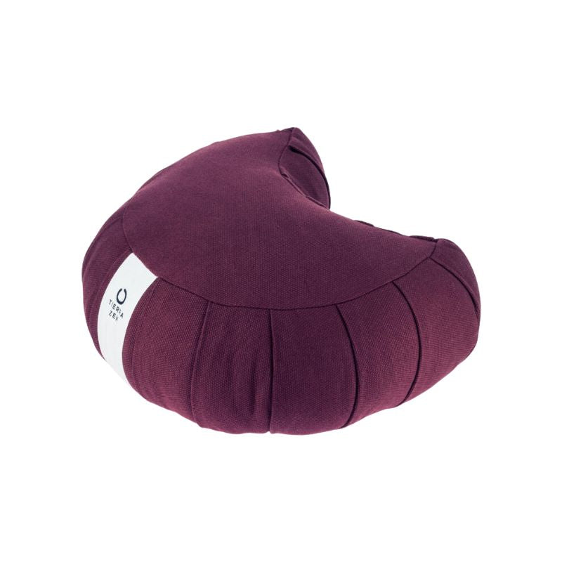 Zafu meia lua com sumaúma - Violeta