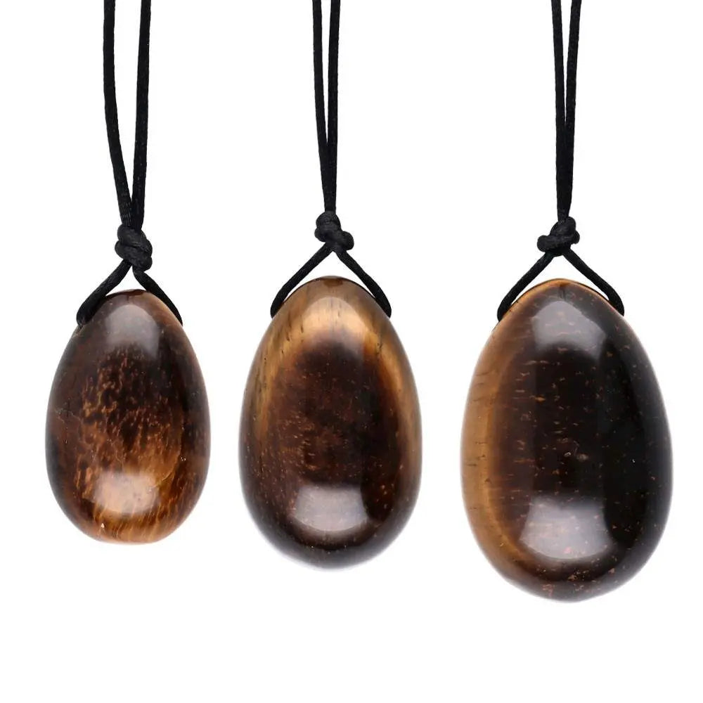 Conjunto de Yoni Eggs de Olho de tigre