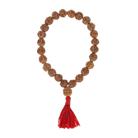 Pulseira mala de Rudraksha