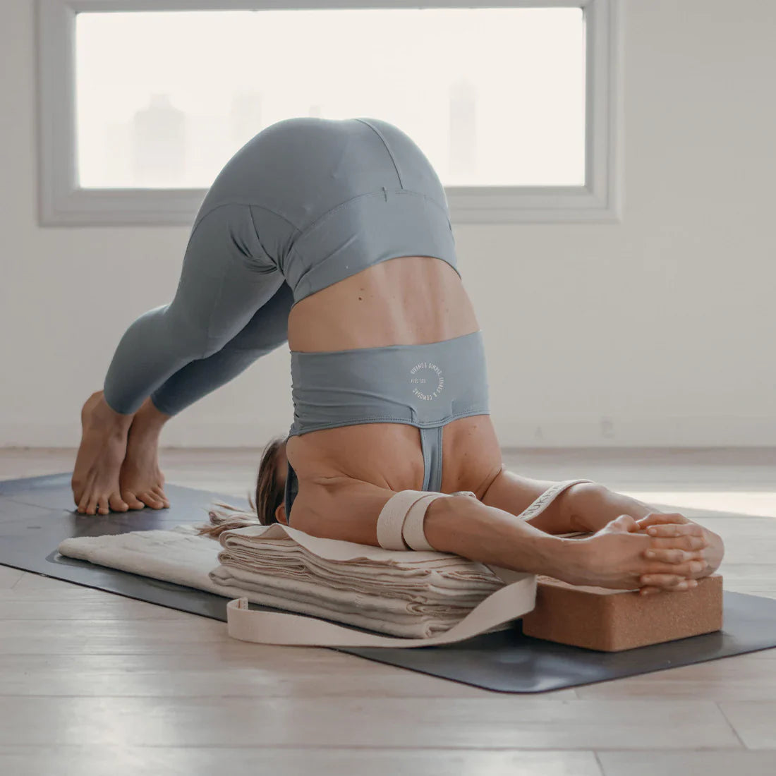 Acessórios para a prática de yoga