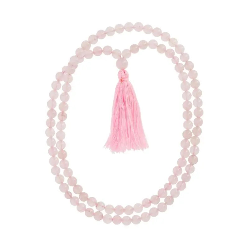 Japamala de Quartzo rosa