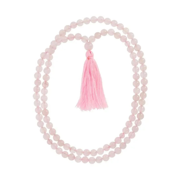 Japamala de Quartzo rosa