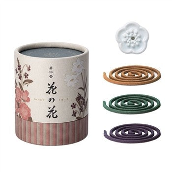 Conjunto de Incensos Japoneses Nippon Kodo Hana-no-hana - Espiral