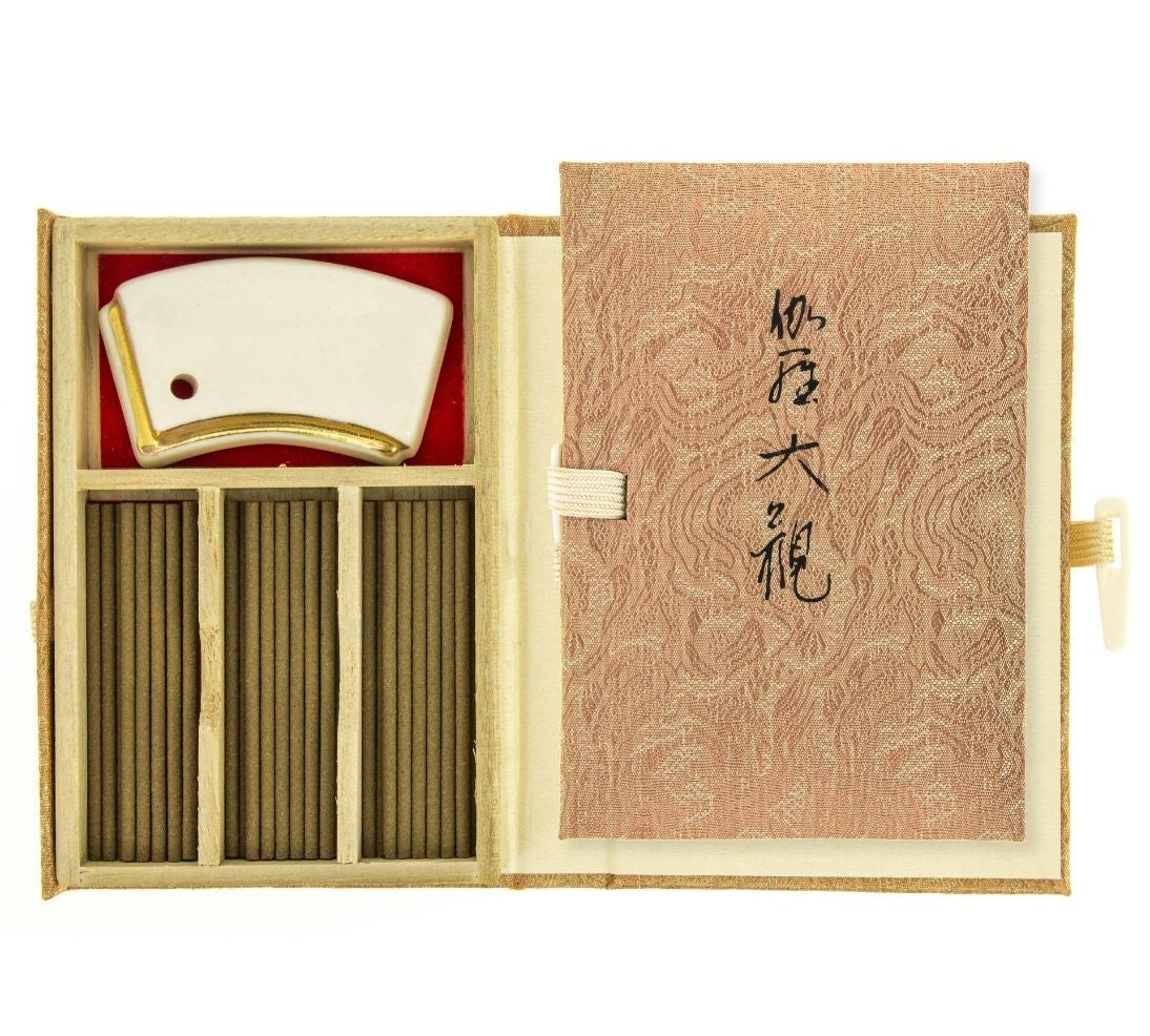 Conjunto de Incensos Japoneses Nippon Kodo Kyara Taikan Aloe Superior