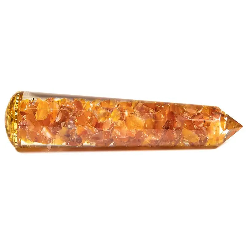 Conjunto de Bastões Massajadores de Orgonite - 7 chakras