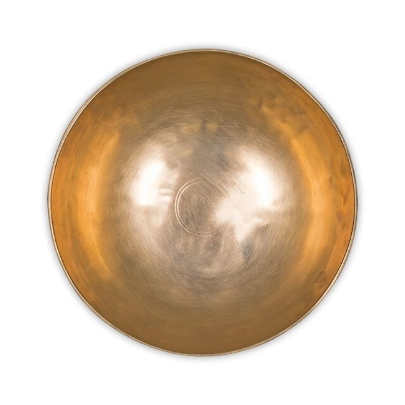 Taça tibetana Samadhi com batente em madeira - 23 cm - Universal