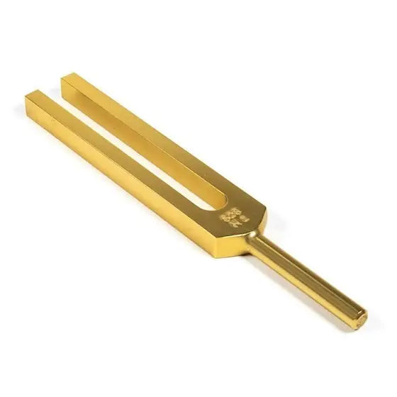 Diapasão para recuperação do ADN 528 Hz - Dourado
