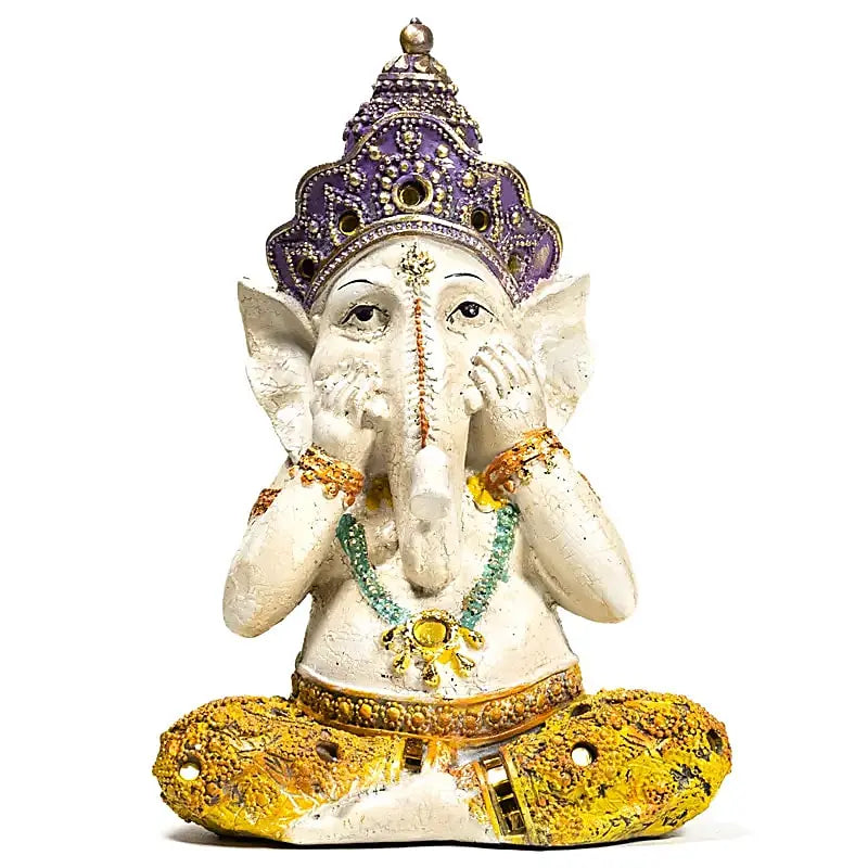 Estátua de Ganesha Não falar o Mal
