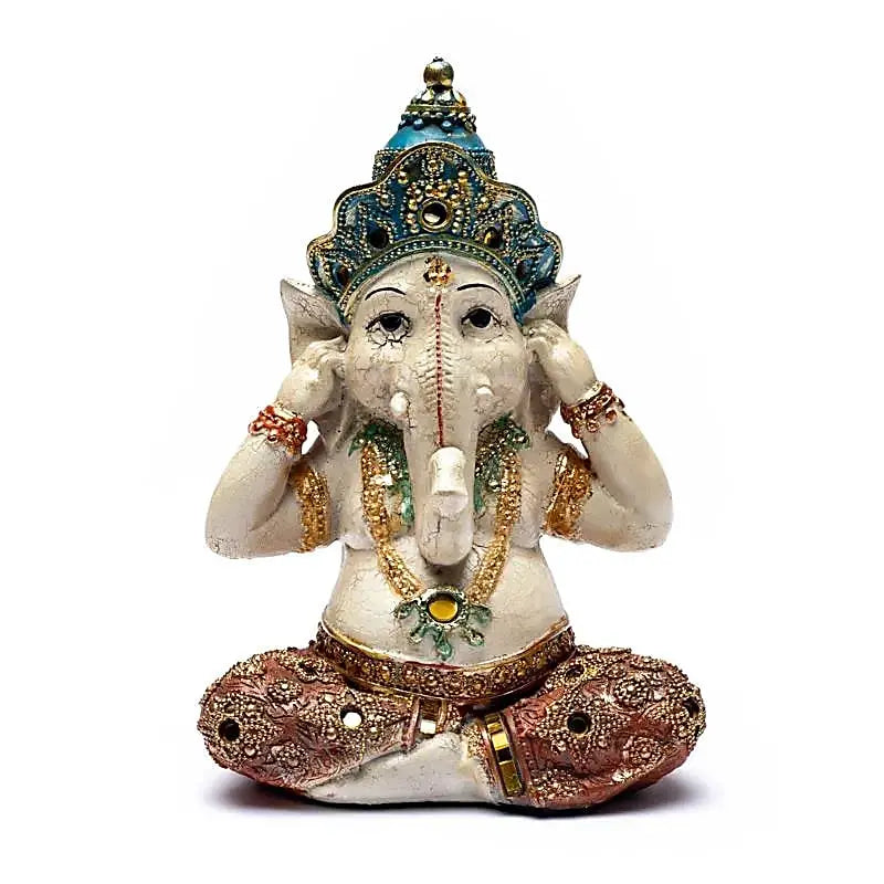 Estátua de Ganesha Não ouvir o Mal