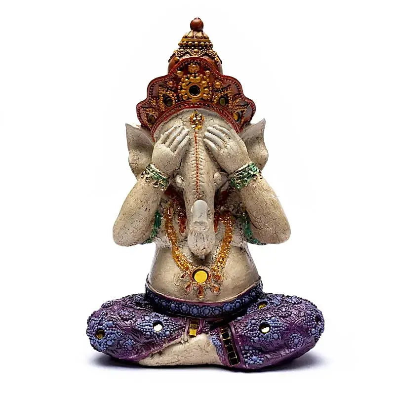 Estátua de Ganesha Não ver o Mal