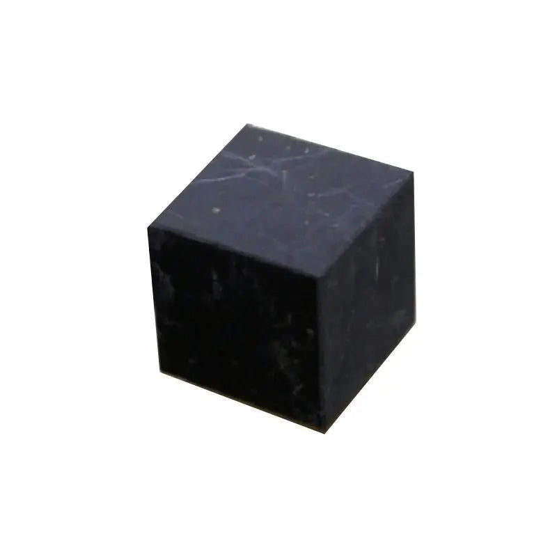 Cubo de shungite natural com 3 cm