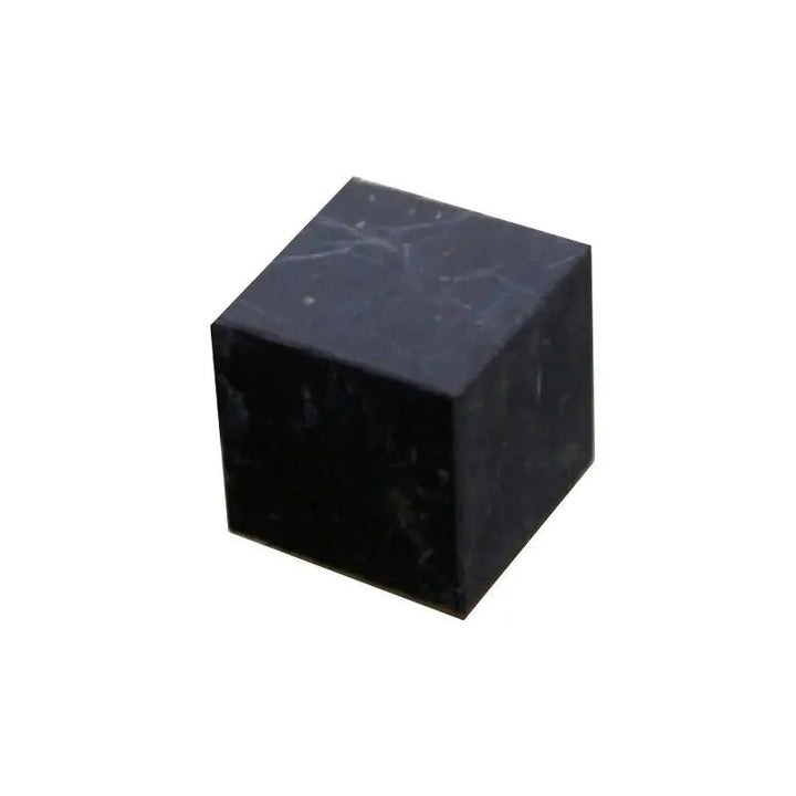 Cubo de shungite natural com 3 cm